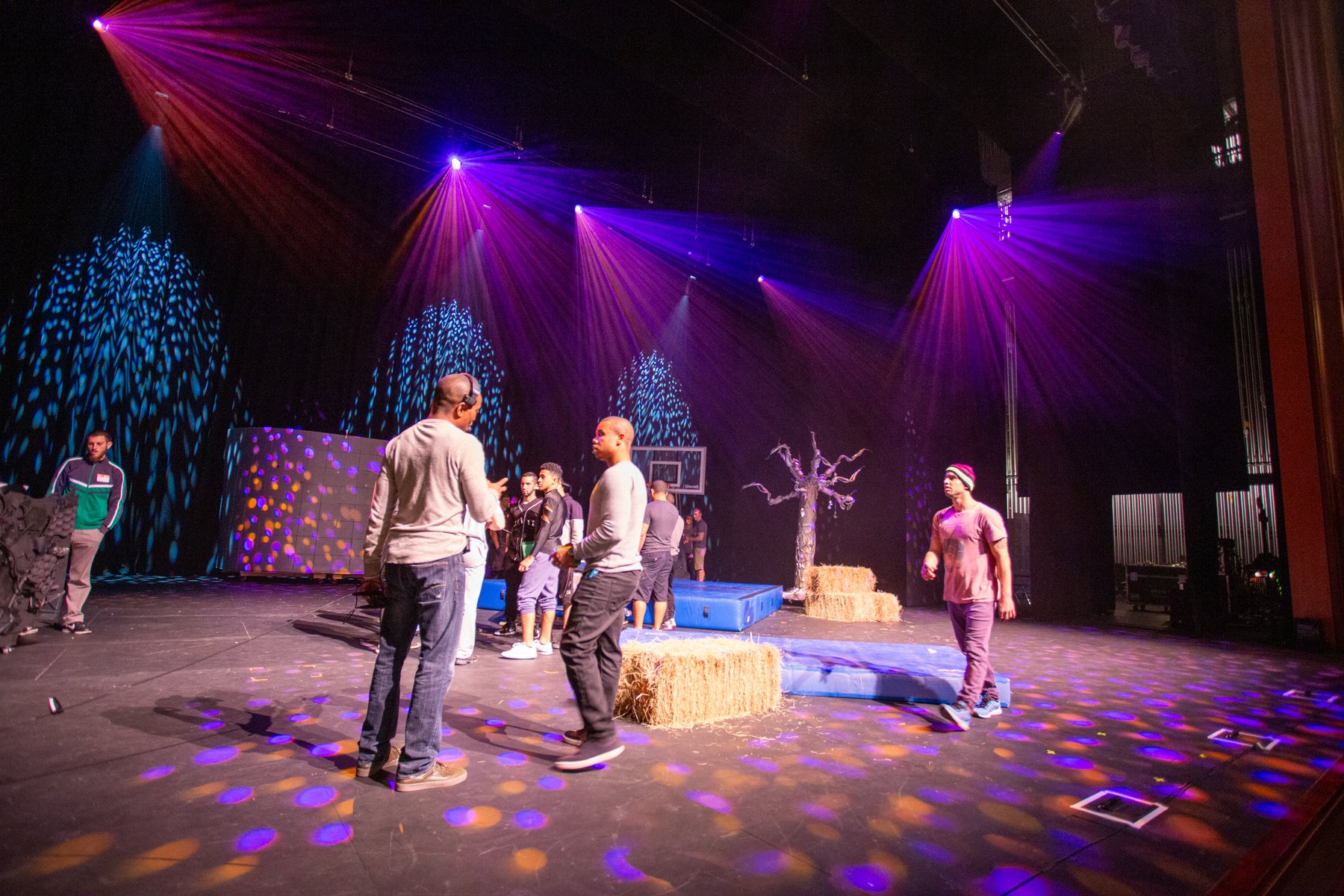 RISE production staging and lighting at the Dr. Phillips Center