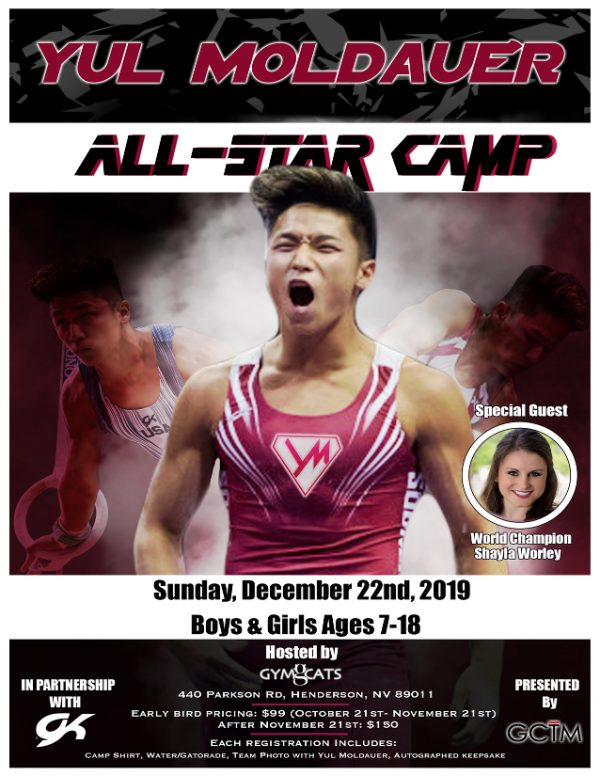 Yul Moldauer All-Star Gymnastics Camp